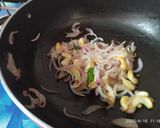 A picture of step 3 of Chicken Changezi.