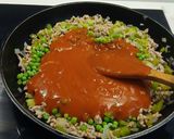 Foto del paso 3 de la receta: Macarrones a la boloñesa con Guisantes