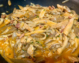 Foto del paso 2 de la receta: Setas guisadas con jamón