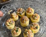 Foto langkah ke 3 dari resep Steamed Shrimp Tofu (Tahu Udang Kukus).
