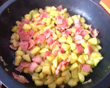 Foto del paso 3 de la receta: Fusili con calabacín, bacon y Philadelphia