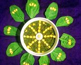 A picture of step 6 of Corn Palak Curry.