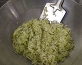 A picture of step 1 of Lauki ka Halwa.