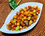 Foto langkah ke 9 dari resep SAMBAL GORENG KENTANG KERING_ATI AMPELA mix PETAI 😋.