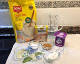 Foto del paso 1 de la receta: Pan de molde con yogur sin gluten, sin lactosa (panificadora)