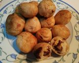Foto langkah ke 3 dari resep Bola-bola coklat pisang.