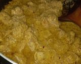 A picture of step 3 of Chicken Jalfrezi.