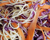 Foto del paso 6 de la receta: Ensalada de spaghetti con lombarda