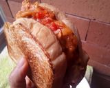 Foto del paso 7 de la receta: Sándwich de pollo🍗🍞🍅