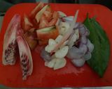 Foto langkah ke 1 dari resep Lodeh Terong Hijau Kecombrang.