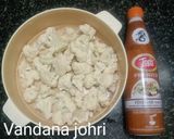 A picture of step 1 of क्रिस्पी ड्राई गोभी मंचूरियन.