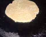A picture of step 4 of Jaggery roti.