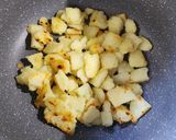Foto del paso 5 de la receta: Tortilla de zapallito redondo y papa, liviana, rica y muy fácil (y de cuasi-aprovechamiento)