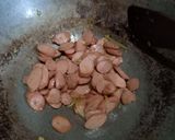 Foto langkah ke 5 dari resep Spaghetti Carbonara Sosis.