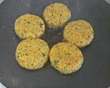 A picture of step 9 of Sprouted Raagi And Oats Cutlets.