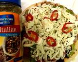 Fusion chicken tikka pizza recipe step 4 photo