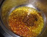 A picture of step 1 of Tin Fish with mixed vegetables curry.