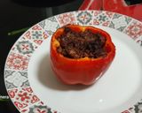 Foto del paso 10 de la receta: Pimientos rellenos de pavo, en airfryer