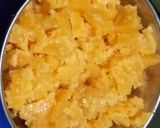 A picture of step 1 of Ukadiche Modaks.