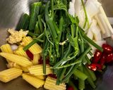 鹽水雞之清爽￼蔬菜的食譜步驟2照片