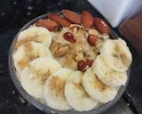 صورة لخطوة 6 من وصفة شوفان بالموز وجبة فطور غنية وشهية👌😍