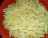 Soy sauce baked chicken,potato fries + kachumbari