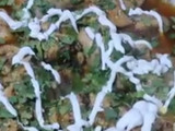 Afghani style chicken karahi