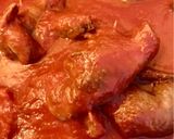 A picture of step 3 of Stuffed Horse Braciole Cooked in Tomato Sauce.