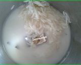A picture of step 8 of Kiwi Firni.
