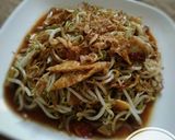 Foto langkah ke 5 dari resep Telor dadar Tauge (tumis telor dadar tauge).