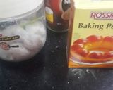 A picture of step 2 of Chocolate cake with ganache.