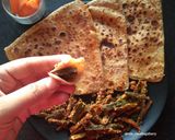 कुरकुरी भिंडी और तिकोना पराठा (kurkuri bhindi aur tikona paratha recipe in hindi) रेसिपी चरण 5 फोटो