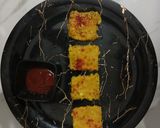 A picture of step 3 of Steamed Corn Dhokla.
