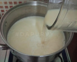 Foto langkah ke 3 dari resep PUDING ZEBRA Roti Tawar.