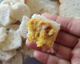 A picture of step 5 of Cheese corn stuff bread pakoda.