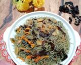 Cara Membuat Bihun Goreng Jamur Bunga Telang 7