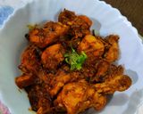 A picture of step 13 of Khade masale ka Chicken.