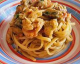 A picture of step 6 of My Style Linguine allo Scoglio (Seafood Linguine).