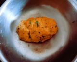 A picture of step 2 of Crispy tasty khasta Methi leaves mathri.