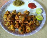 मूंग दाल के पकौड़े (Moong dal ke pakore recipe in hindi) रेसिपी चरण 4 फोटो