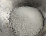 A picture of step 2 of Sooji ka Halwa.
