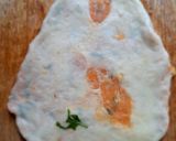 A picture of step 6 of Aloo kulcha with chhole.