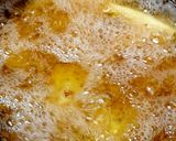A picture of step 2 of My homemade Deep fried Wedgie chunky Chips inthe Skin. #Sidedish.