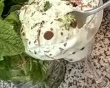 Une image de l'étape 6 de Glace menthe chocolat.