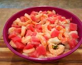 A picture of step 8 of Mike's Southwestern Ceviche.