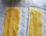 Une image de l'étape 1 de Feuilleté boudin blanc /compote.
