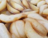 Une image de l'étape 4 de Tatin de poires et zeste de citron Bio.