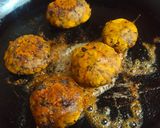 A picture of step 6 of Rajma Kabab.