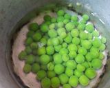 A picture of step 2 of Samosa - garma garma with the chutney.