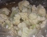A picture of step 2 of PhoolGobhi Gosht.